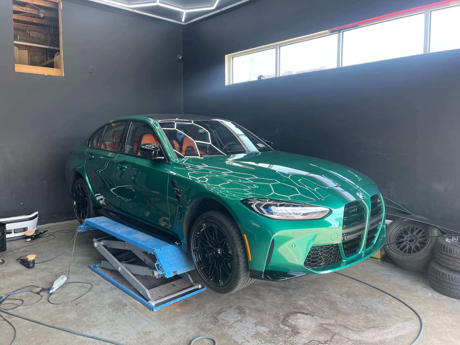 BMW M3 on Lift