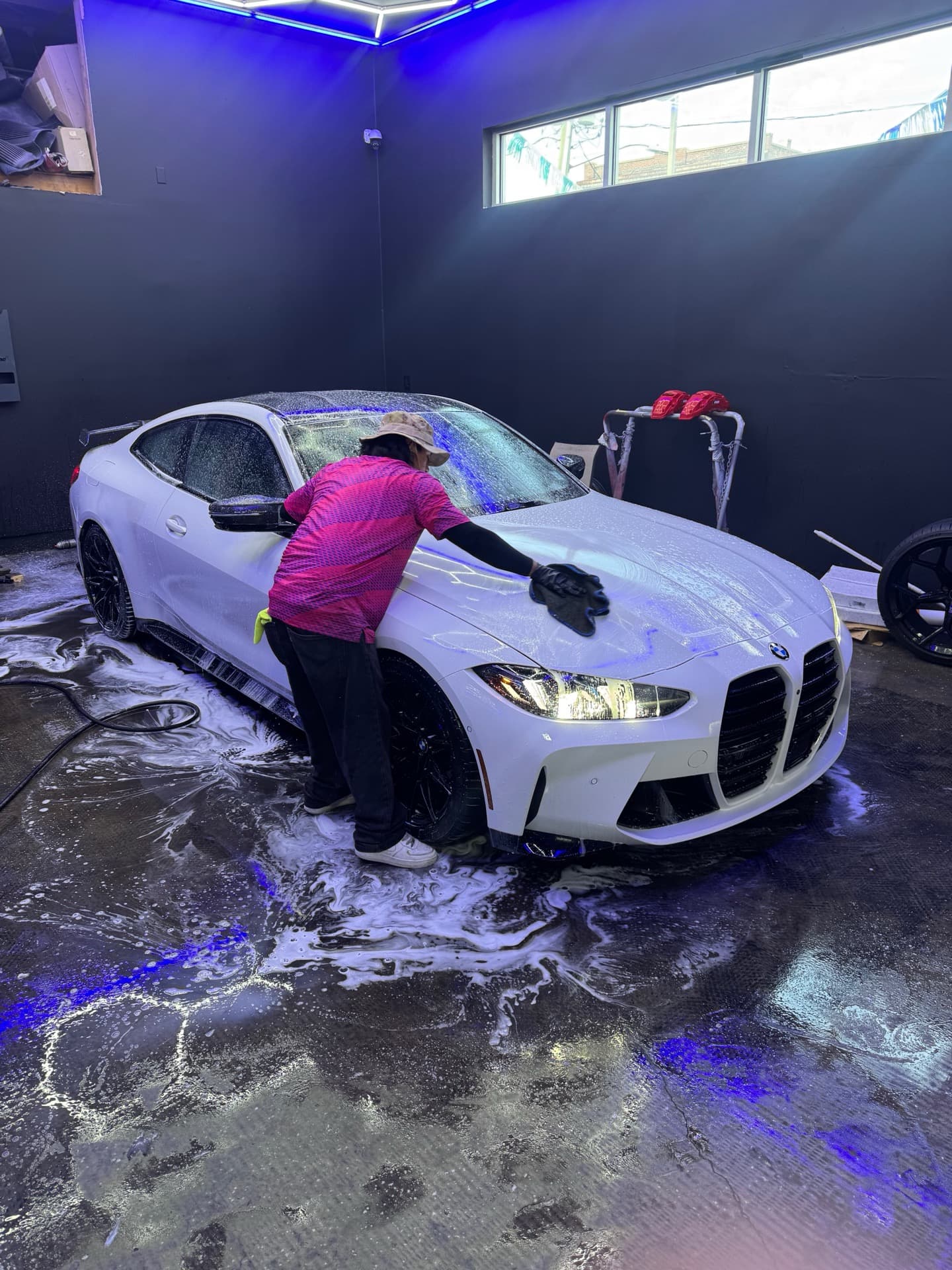 BMW M4 Hand Wash